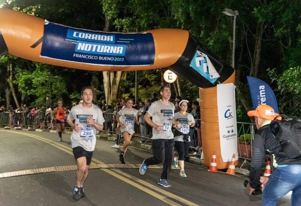 Prefeitura de Guararema reforça inscrições para a Corrida Noturna Francisco Bueno